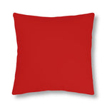 Indoor or Outdoor Throw Pillow for Home or Housewarming Gift, Red