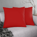 Indoor or Outdoor Throw Pillow for Home or Housewarming Gift, Red