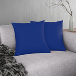 Indoor or Outdoor Throw Pillow for Home or Housewarming Gift, Royal Blue