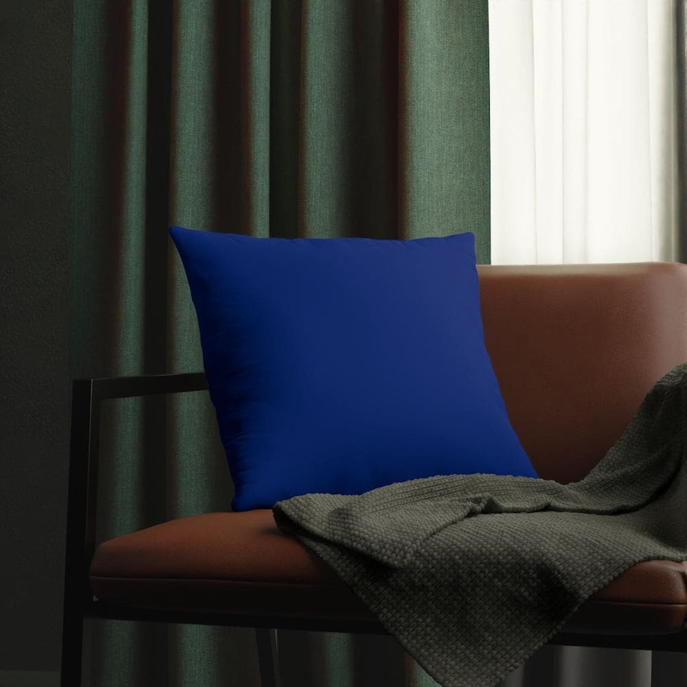 Indoor or Outdoor Throw Pillow for Home or Housewarming Gift, Royal Blue