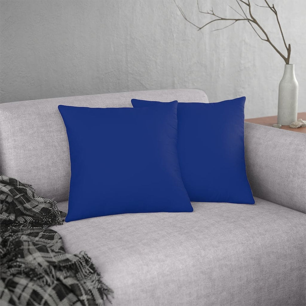 Indoor or Outdoor Throw Pillow for Home or Housewarming Gift, Royal Blue
