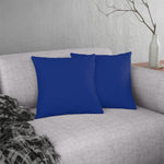Indoor or Outdoor Throw Pillow for Home or Housewarming Gift, Royal Blue