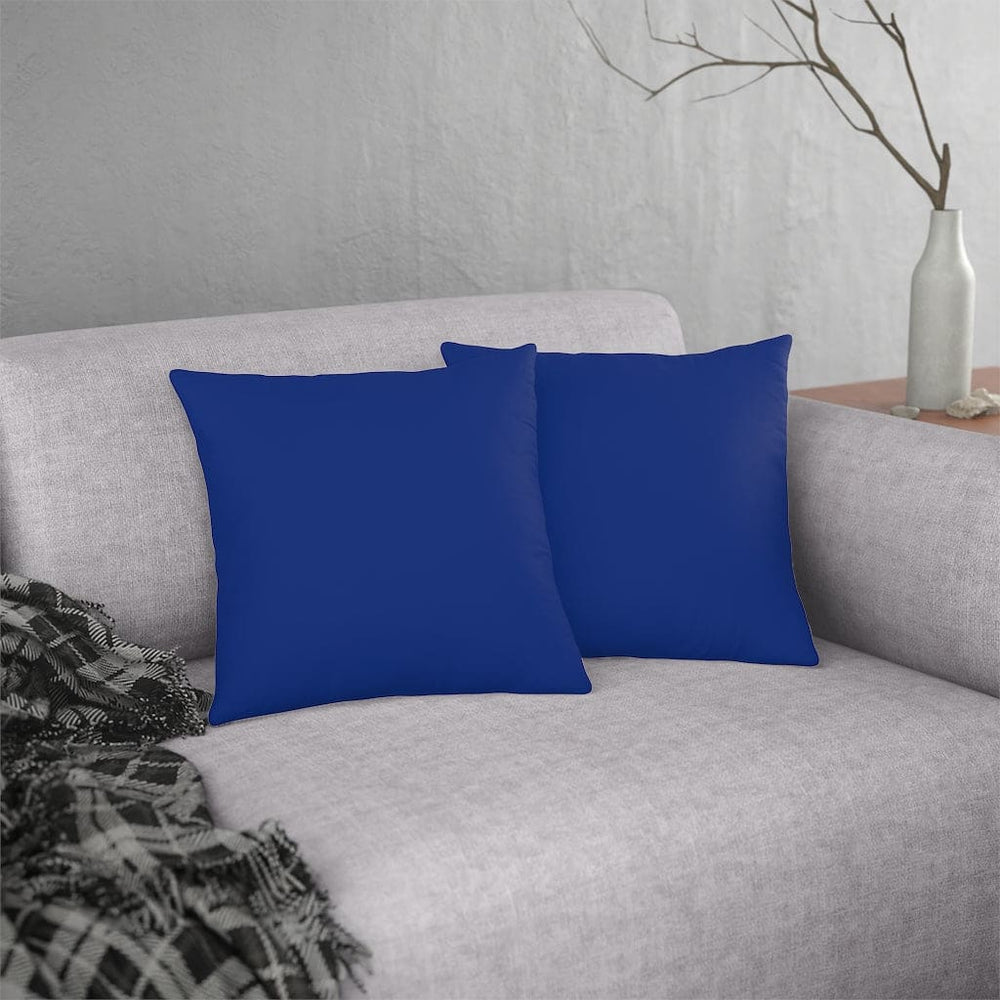 Indoor or Outdoor Throw Pillow for Home or Housewarming Gift, Royal Blue