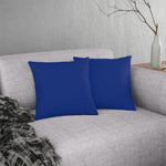 Indoor or Outdoor Throw Pillow for Home or Housewarming Gift, Royal Blue