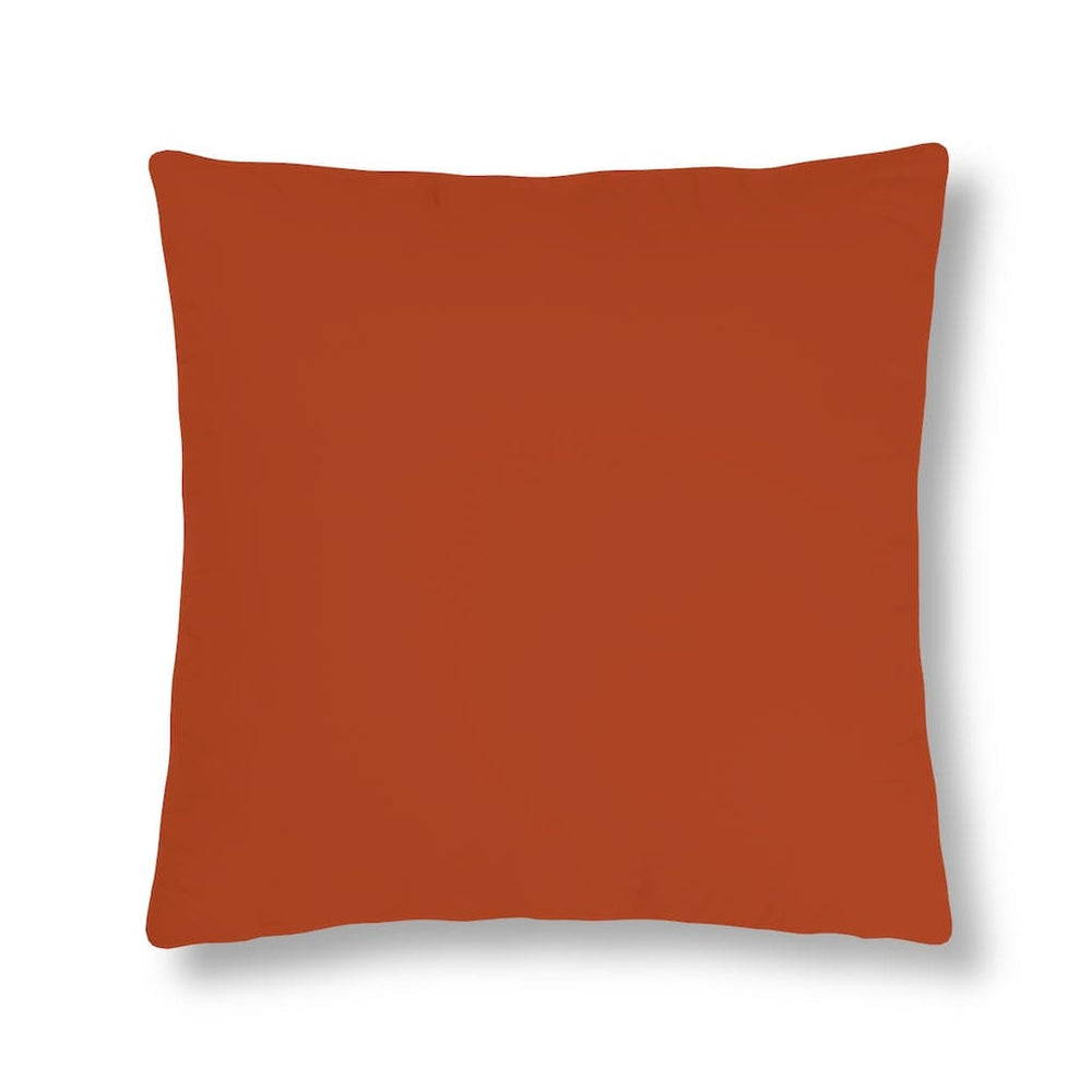 Indoor or Outdoor Throw Pillow for Home or Housewarming Gift, Rust Brown