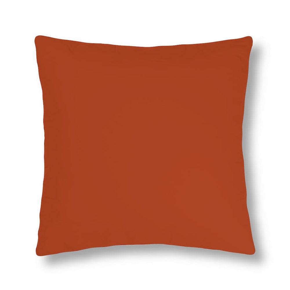 Indoor or Outdoor Throw Pillow for Home or Housewarming Gift, Rust Brown