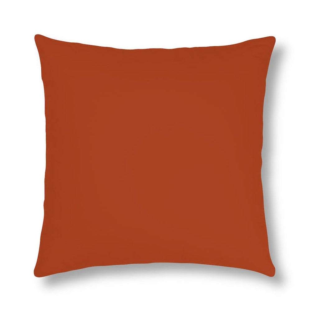 Indoor or Outdoor Throw Pillow for Home or Housewarming Gift, Rust Brown