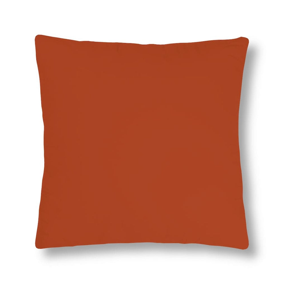 Indoor or Outdoor Throw Pillow for Home or Housewarming Gift, Rust Brown