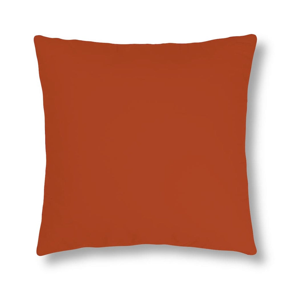 Indoor or Outdoor Throw Pillow for Home or Housewarming Gift, Rust Brown