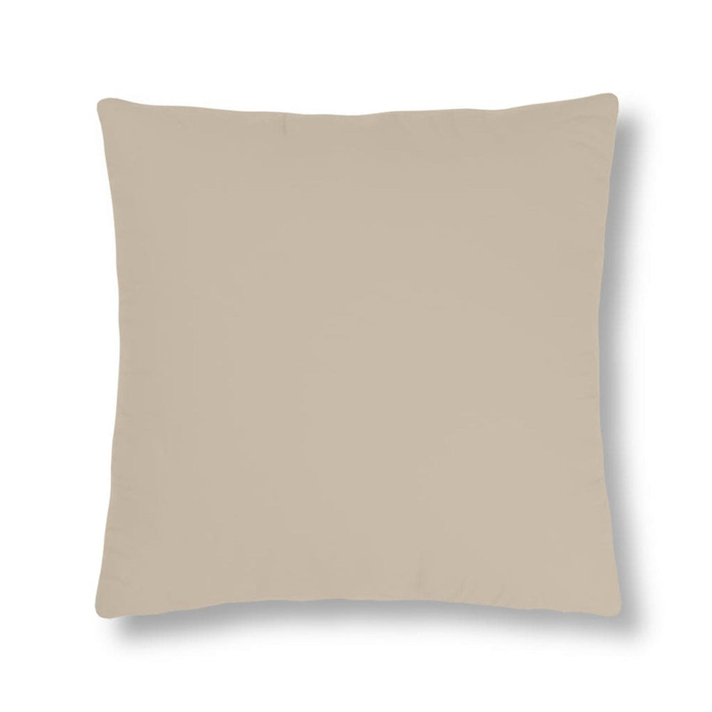 Indoor or Outdoor Throw Pillow for Home or Housewarming Gift, Taupe Beige
