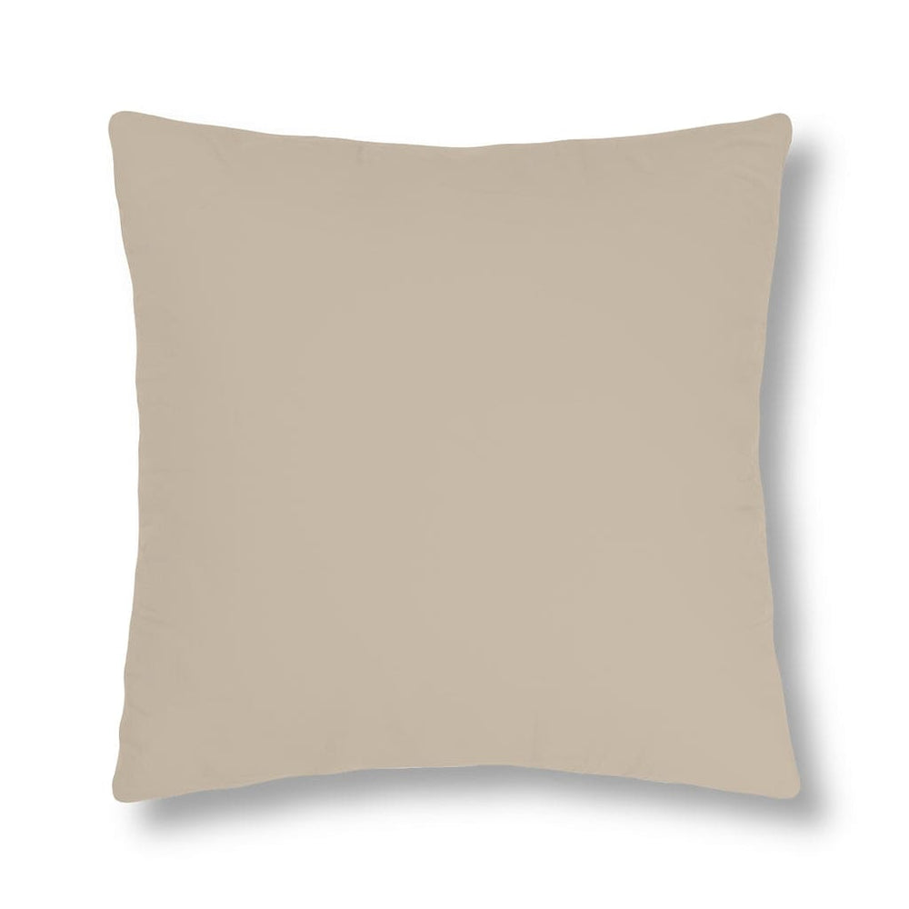 Indoor or Outdoor Throw Pillow for Home or Housewarming Gift, Taupe Beige