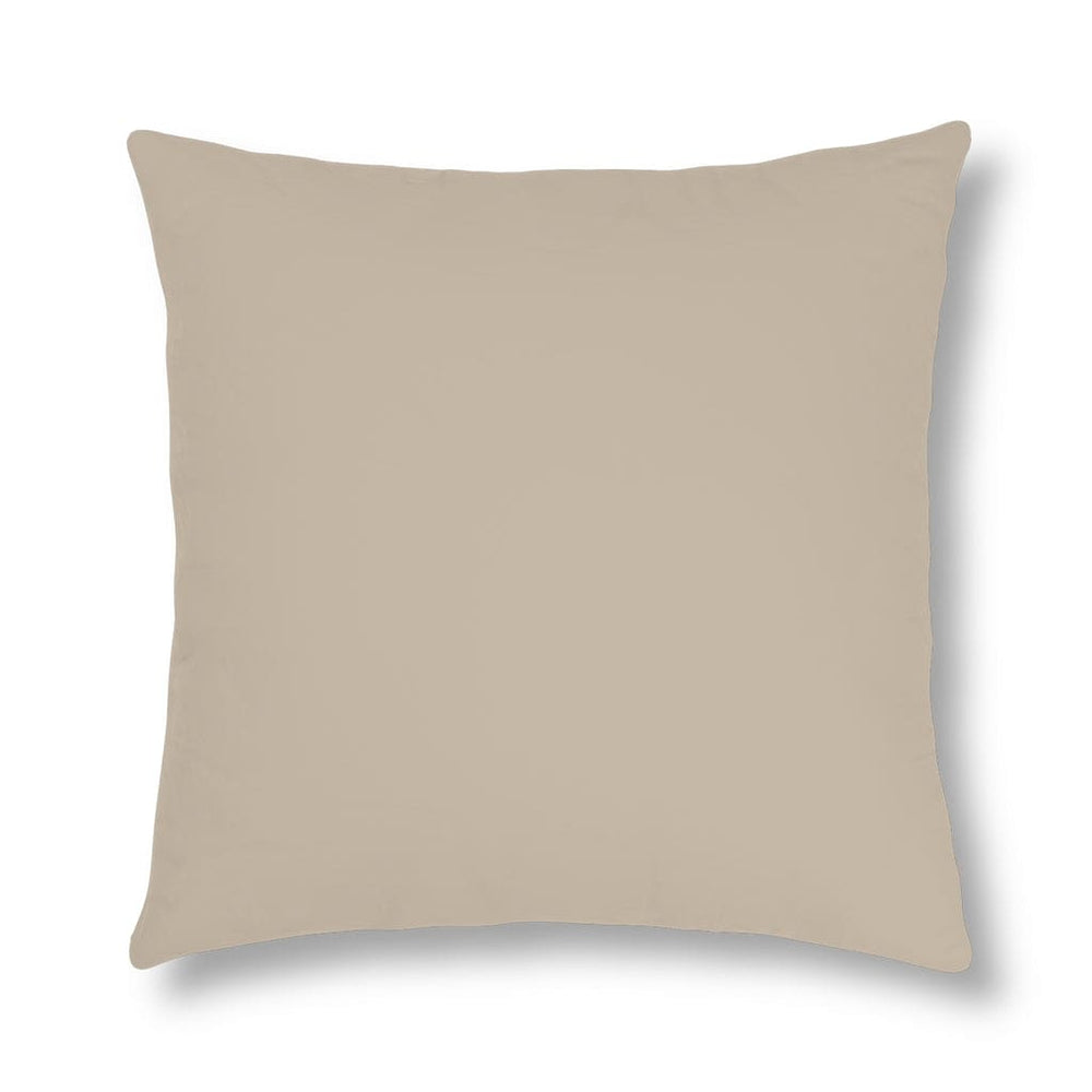 Indoor or Outdoor Throw Pillow for Home or Housewarming Gift, Taupe Beige