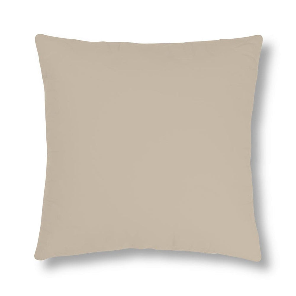 Indoor or Outdoor Throw Pillow for Home or Housewarming Gift, Taupe Beige