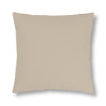 Indoor or Outdoor Throw Pillow for Home or Housewarming Gift, Taupe Beige
