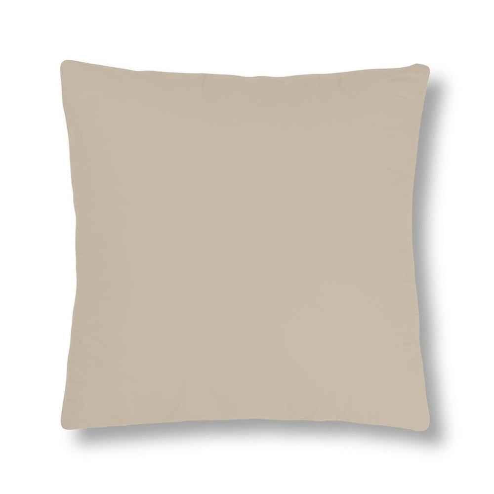 Indoor or Outdoor Throw Pillow for Home or Housewarming Gift, Taupe Beige