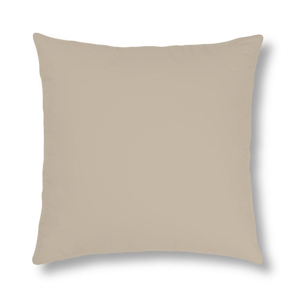 Indoor or Outdoor Throw Pillow for Home or Housewarming Gift, Taupe Beige