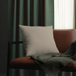 Indoor or Outdoor Throw Pillow for Home or Housewarming Gift, Taupe Beige