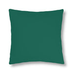 Indoor or Outdoor Throw Pillow for Home or Housewarming Gift, Teal Green