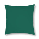 Indoor or Outdoor Throw Pillow for Home or Housewarming Gift, Teal Green