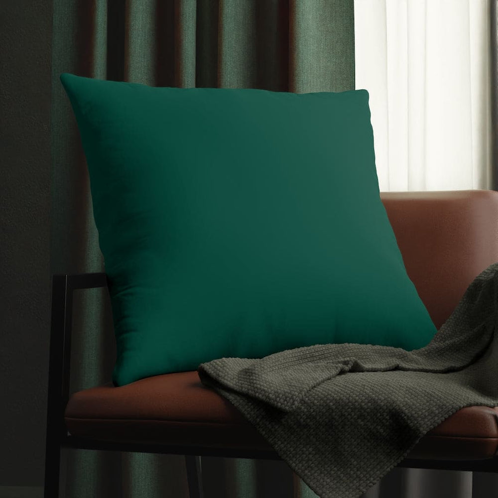Indoor or Outdoor Throw Pillow for Home or Housewarming Gift, Teal Green