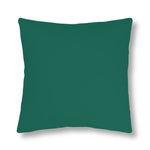 Indoor or Outdoor Throw Pillow for Home or Housewarming Gift, Teal Green