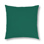 Indoor or Outdoor Throw Pillow for Home or Housewarming Gift, Teal Green