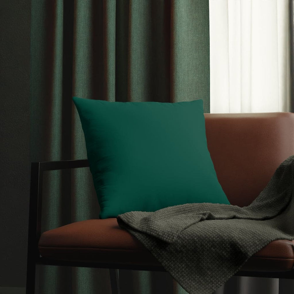 Indoor or Outdoor Throw Pillow for Home or Housewarming Gift, Teal Green