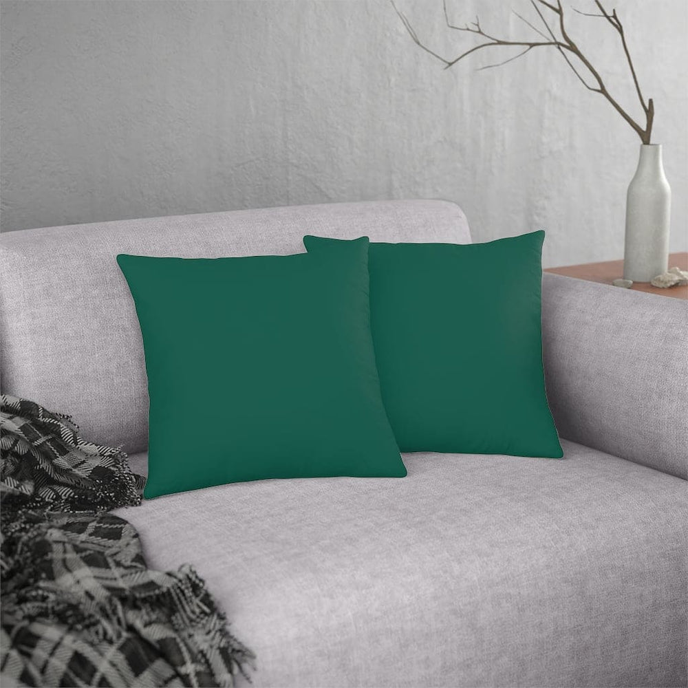 Indoor or Outdoor Throw Pillow for Home or Housewarming Gift, Teal Green