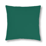 Indoor or Outdoor Throw Pillow for Home or Housewarming Gift, Teal Green