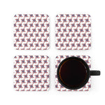 Stars and Stripes Corkwood Coaster Set - 4 Pieces /   Indoor