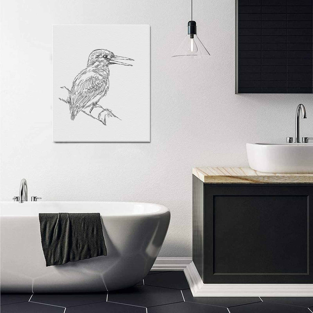 Wall Art / Bird  Frame Canvas Print 20"x24"