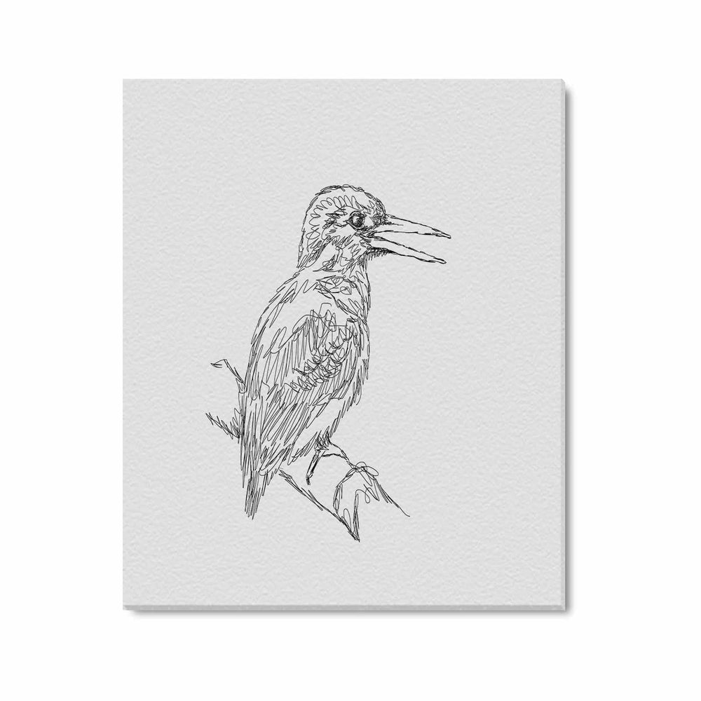 Wall Art / Bird  Frame Canvas Print 24"x20"