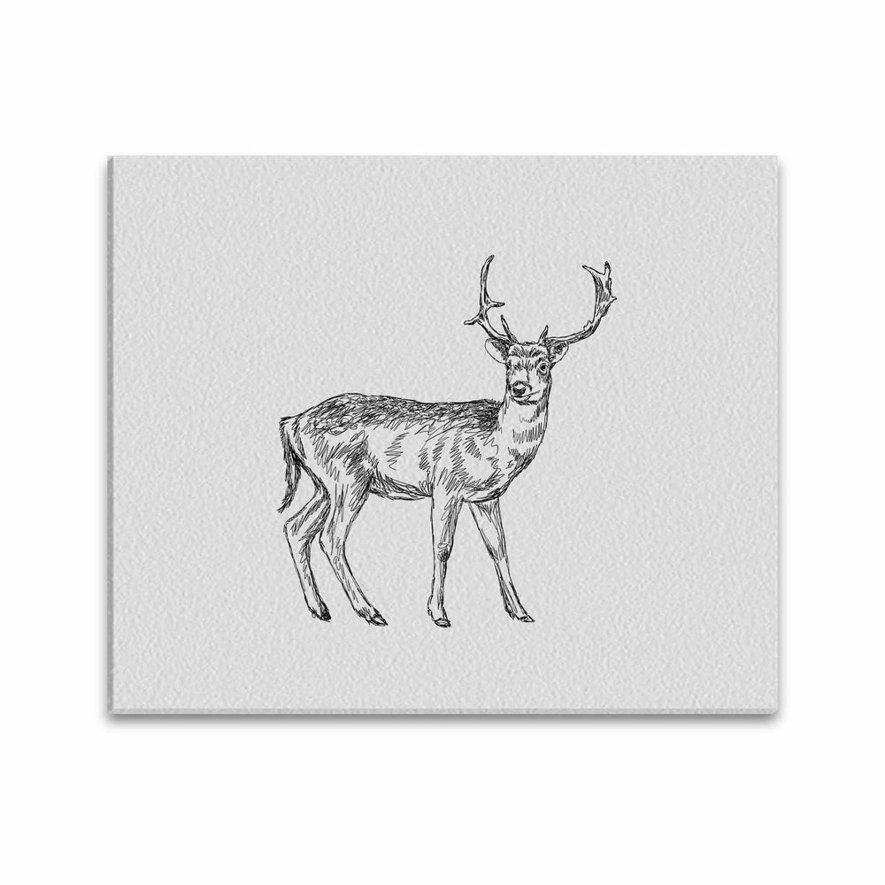 Wall Art / Deer  Frame Canvas Print 24"x20"