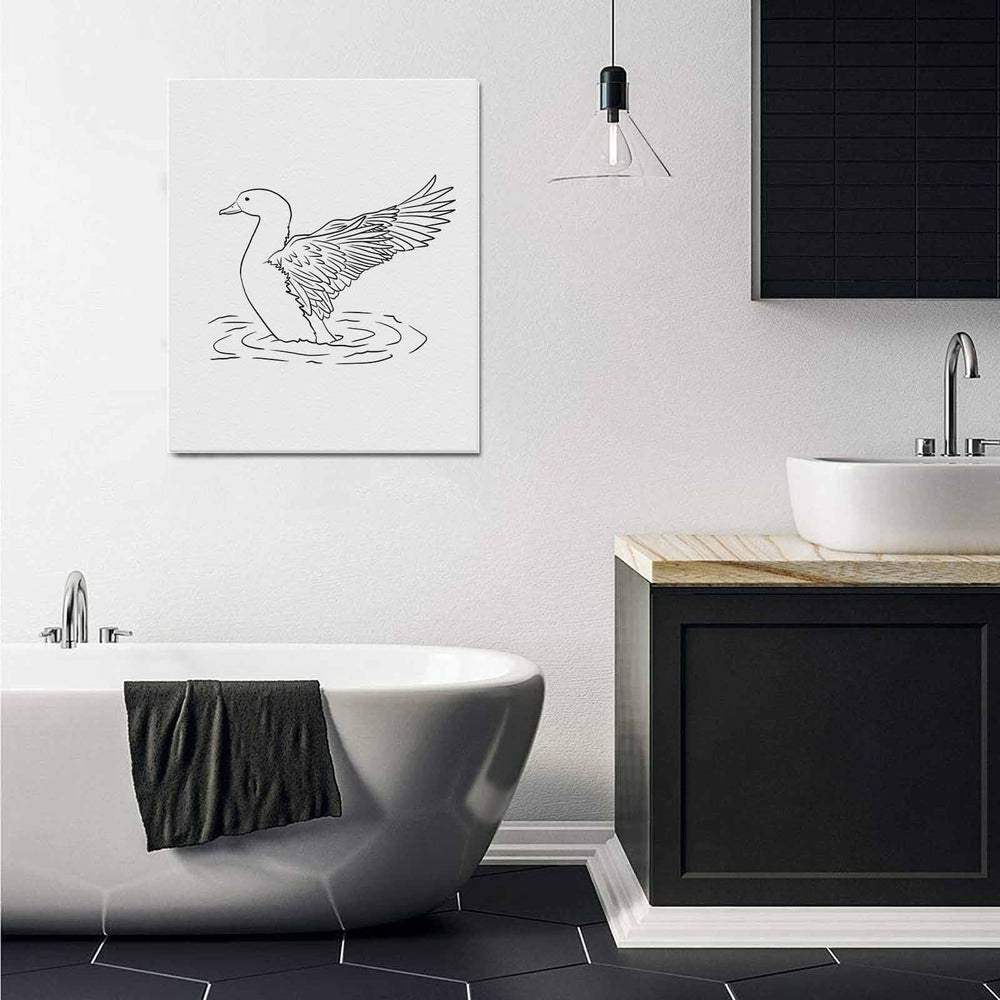 Wall Art / Duck  Frame Canvas Print 20"x24"