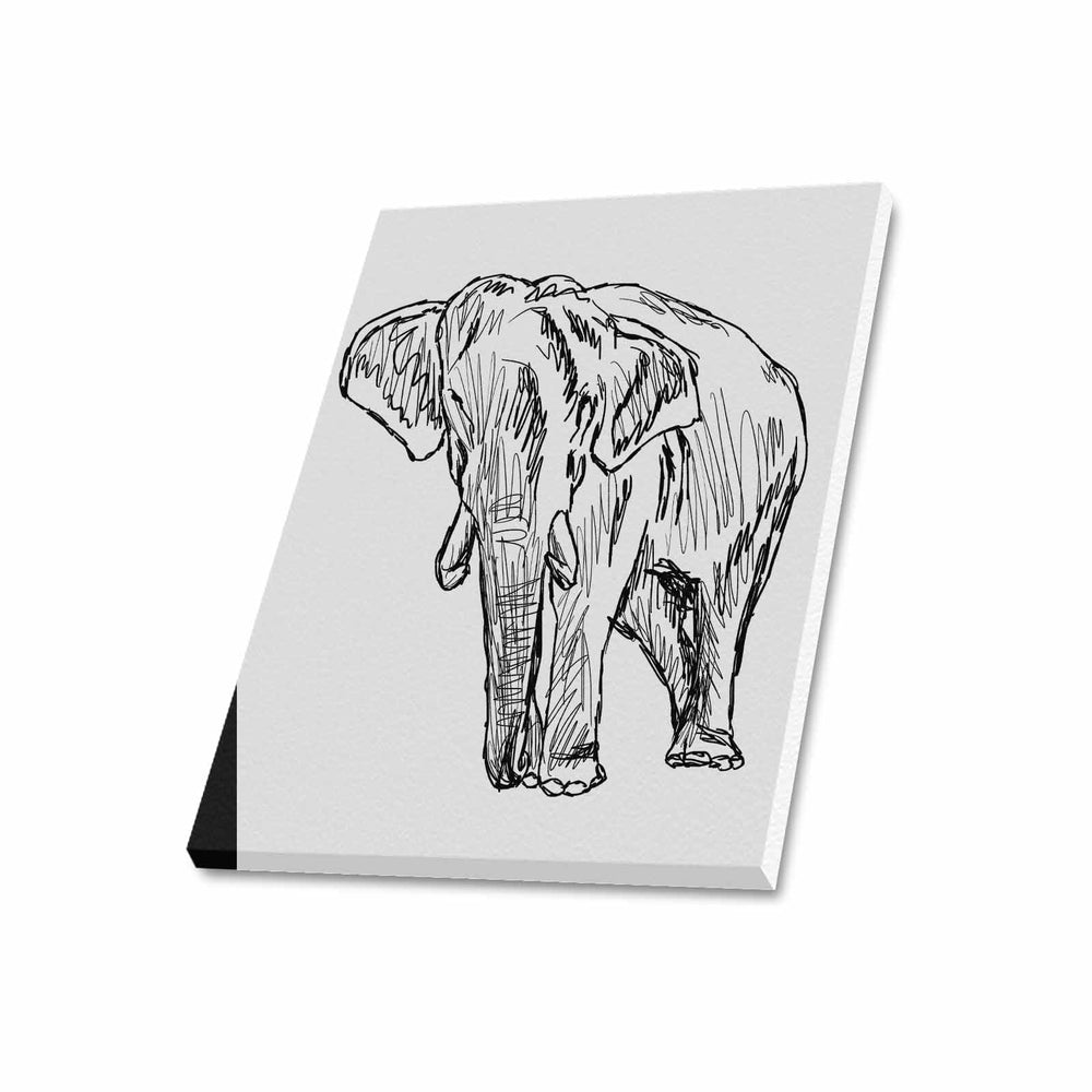 Wall Art / Elephant  Frame Canvas Print 20"x24"