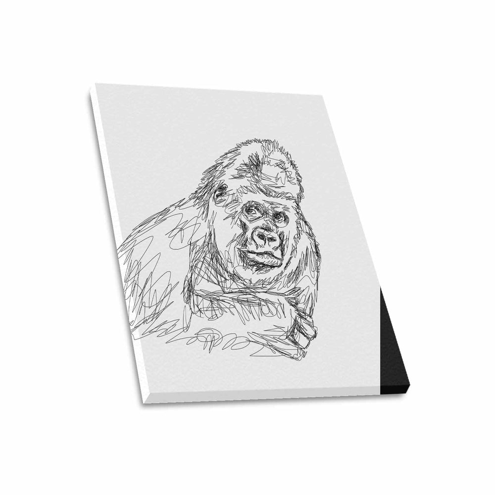 Wall Art / Gorilla  Frame Canvas Print 20"x24"
