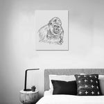 Wall Art / Gorilla  Frame Canvas Print 20"x24"
