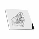 Wall Art / Gorilla  Frame Canvas Print 24"x20"