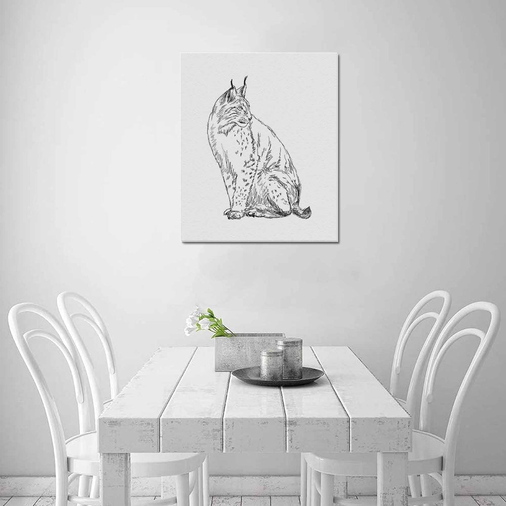 Wall Art / Lynx  Frame Canvas Print 20"x24"