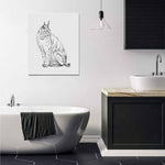 Wall Art / Lynx  Frame Canvas Print 20"x24"