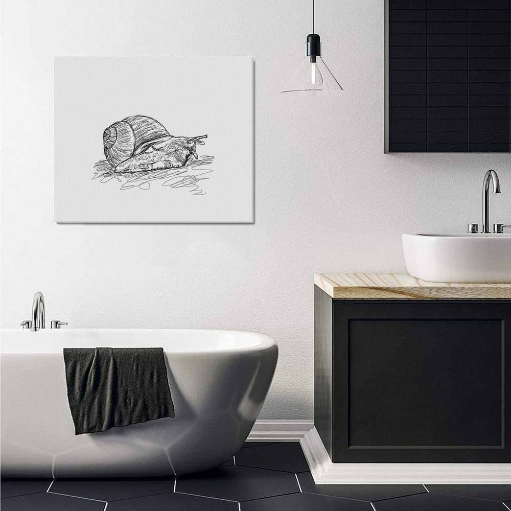 Wall Art / Snail  Frame Canvas Print 24"x20"