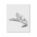 Wall Art / Squirrel  Frame Canvas Print 20"x24"