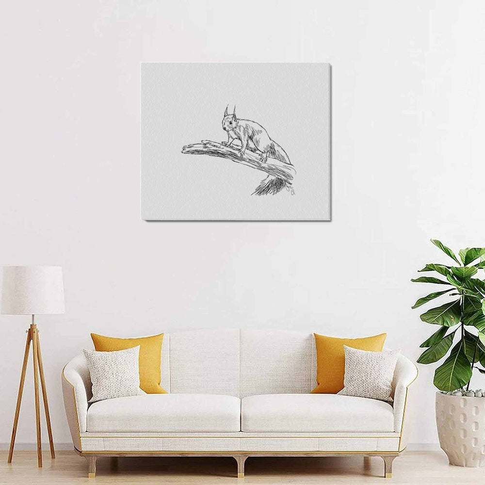 Wall Art / Squirrel  Frame Canvas Print 24"x20"