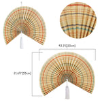 Extra-Large Folding Wall Hanging Fan For Home Decoration