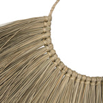 Rustic Wall Hanging Boho Woven Seagrass Home Decor Wall Pediment for Room Decoration