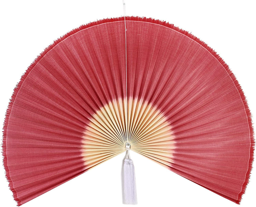 Giant Wall Decor Folding Bamboo Fan for Home Decoration | Wall Hanging Boho Woven Home Decor Wall Pediment
