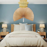 Giant Wall Decor Folding Bamboo Fan for Home Decoration | Wall Hanging Boho Woven Home Decor Wall Pediment