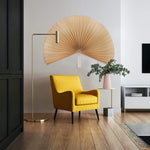 Giant Wall Decor Folding Bamboo Fan for Home Decoration | Wall Hanging Boho Woven Home Decor Wall Pediment